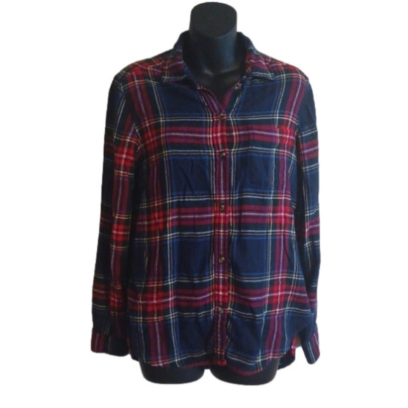 AMERICAN Eagle boyfriend fit soft flannel for Spring. Size small. - Picture 1 of 8